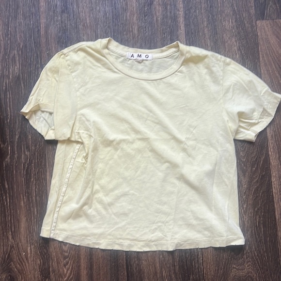 AMO Tops - Amo Denim Baby Tee
